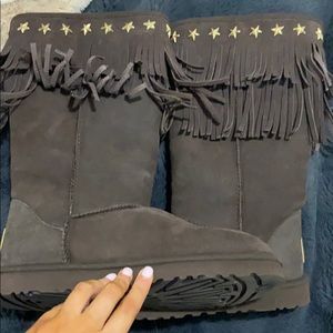Ugg x Jimmy Choo boots